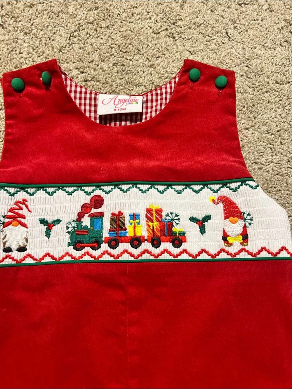 Christmas Smocked JonJon